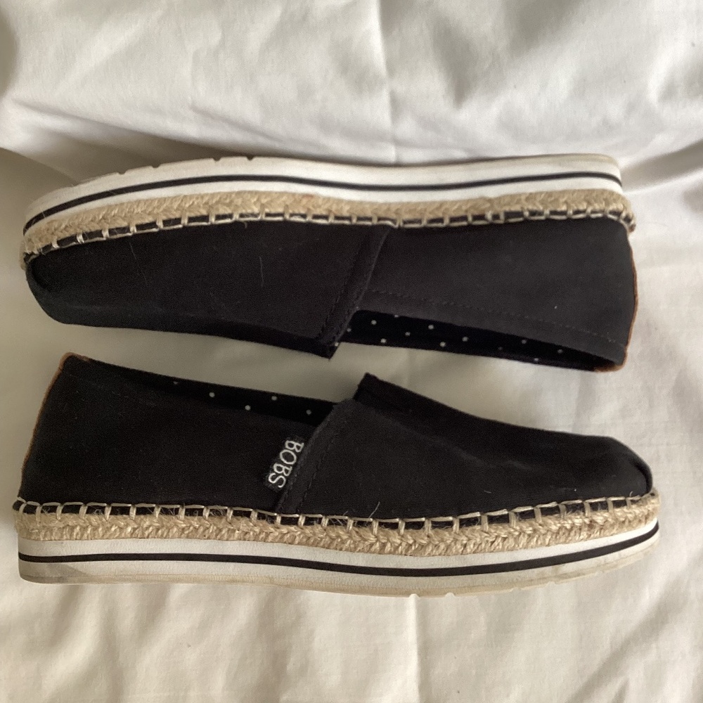 ♦️ SKECHERS Flexpadrille Wide Width Slip-On Sneakers 6.5 - Picture 4 of 6